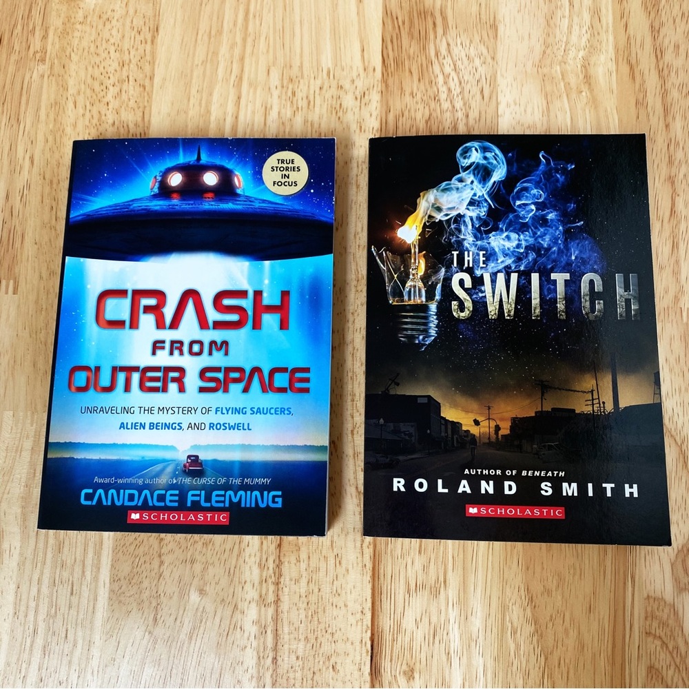 book bundle • the switch and crash from outer space